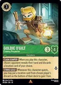 Carta Goldie O'Gilt - Cunning Prospector, 10-87