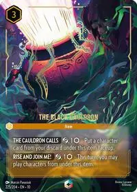 Carta The Black Cauldron, 10-225