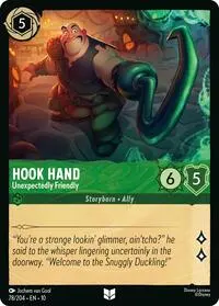 Carta Hook Hand - Unexpectedly Friendly, 10-78