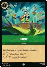 Carta Chomp!, 10-96