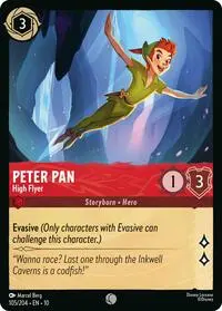 Carta Peter Pan - High Flyer, 10-105
