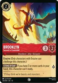 Carta Brooklyn - Second in Command, 10-120