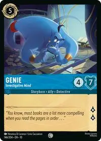 Carta Genie - Investigative Mind, 10-146