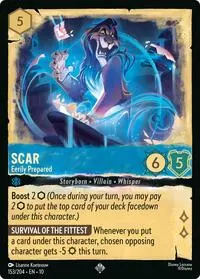 Carta Scar - Eerily Prepared, 10-153