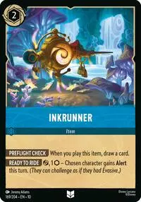 Carta Inkrunner, 10-169