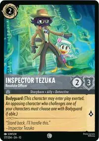 Carta Inspector Tezuka - Resolute Officer, 10-177