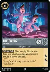Carta The Twins - Lost Boys, 10-186