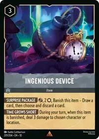 Carta Ingenious Device, 10-201
