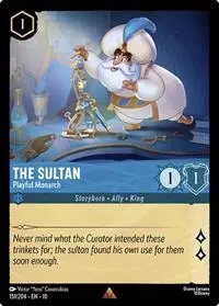 Carta The Sultan - Playful Monarch, 10-151