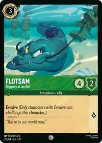 Carta Flotsam - Slippery as an Eel, 10-71