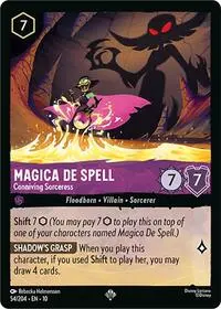 Carta Magica De Spell - Conniving Sorceress, 10-54