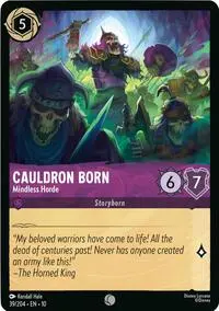 Carta Cauldron Born - Mindless Horde, 10-39