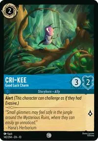 Carta Cri-Kee - Good Luck Charm, 10-142