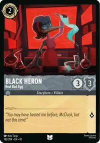 Carta Black Heron - Real Bad Egg, 10-182