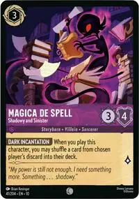 Carta Magica De Spell - Shadowy and Sinister, 10-41