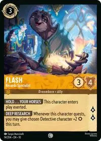 Carta Flash - Records Specialist, 10-14
