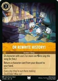 Carta Or Rewrite History!, 10-27