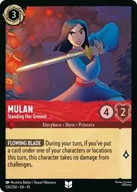 Carta Mulan - Standing Her Ground, 10-126