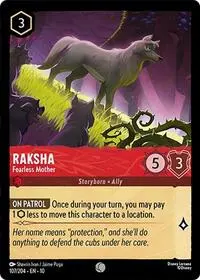 Carta Raksha - Fearless Mother, 10-107