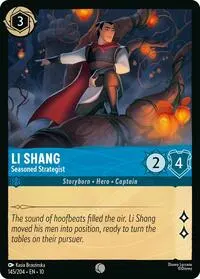 Carta Li Shang - Seasoned Strategist, 10-145
