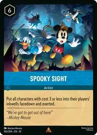 Carta Spooky Sight, 10-165