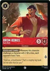Carta Brom Bones - Burly Bully, 10-127