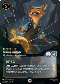 Nick Wilde - Persistent Investigator (10-239)