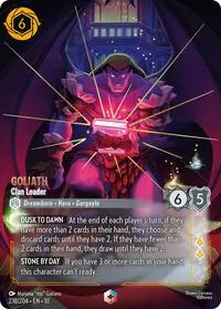 Carta Goliath - Clan Leader, 10-238