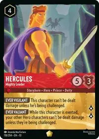 Carta Hercules - Mighty Leader, 10-118