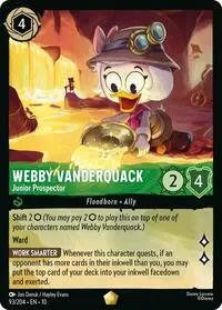 Webby Vanderquack - Junior Prospector (10-93)