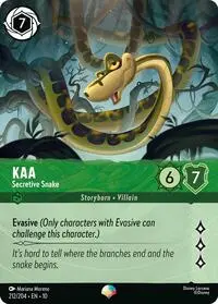 Carta Kaa - Secretive Snake, 10-212