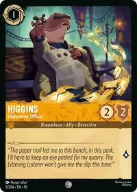 Carta Higgins - Undercover Officer, 10-5