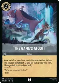 Carta The Game's Afoot!, 10-198