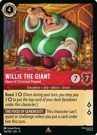 Willie the Giant - Ghost of Christmas Present (11-126)