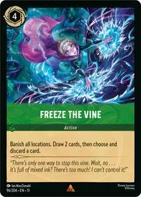 Freeze the Vine (11-96)
