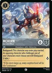 McHorn - Ice-Cold Officer (11-181)