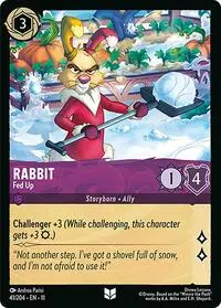 Carta Rabbit - Fed Up, 11-41