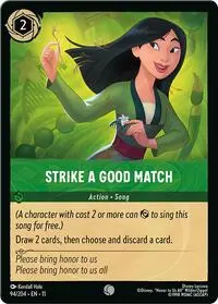 Strike a Good Match (11-94)