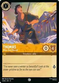 Thomas - Wide-Eyed Recruit (11-1)