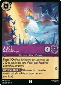 Alice - Well-Read Whisper (11-36)