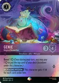 Carta Genie - Magical Researcher, 11-210