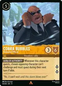 Cobra Bubbles - Dedicated Official (11-14)