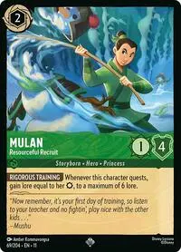 Mulan - Resourceful Recruit (11-69)