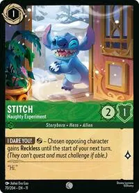 Stitch - Naughty Experiment (11-70)