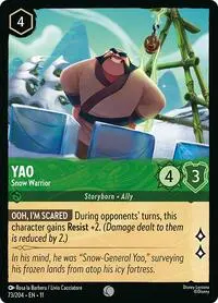 Yao - Snow Warrior (11-73)