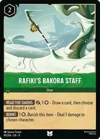 Rafiki's Bakora Staff (11-99)