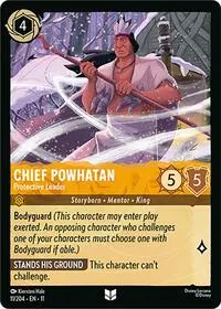 Chief Powhatan - Protective Leader (11-11)