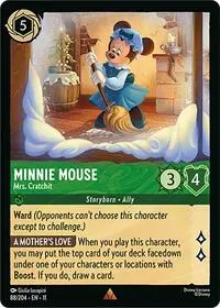 Minnie Mouse - Mrs. Cratchit (11-88)
