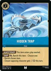 Carta Hidden Trap, 11-170