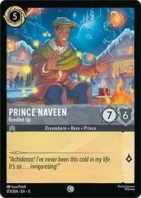 Carta Prince Naveen - Bundled Up, 11-173